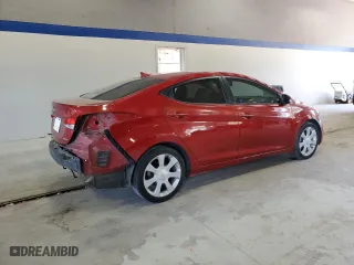 2011 Hyundai Elantra Ltd with VIN KMHDH4AE4BU150552, listed as a Copart auction lot 52203945 with 136,090 mi miles and Clean Title. Bid and sale history available at carsss.com. Image 3.