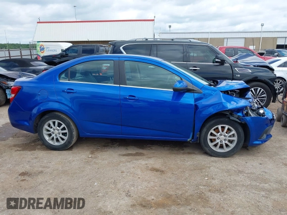 2018 Chevrolet Sonic LT with VIN 1G1JD5SH2J4110558, listed as a IAAI auction lot 42341496 with 56,152 mi miles and . Bid and sale history available at DreamBid. Image 13.