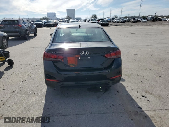 2021 Hyundai Accent SE with VIN 3KPC24A60ME151046, listed as a Copart auction lot 72767382 with 36,466 mi miles. Bid and sale history available at carsss.com. Image 6.