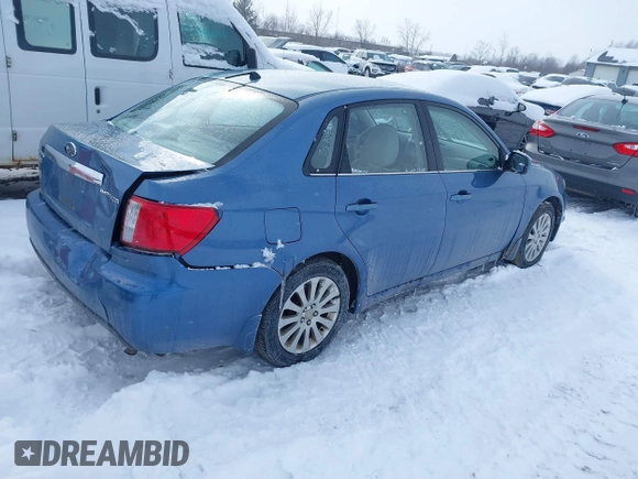 2008 Subaru Impreza Sedan (Natl) i with VIN JF1GE616X8H517573, listed as a IAAI auction lot 41619991 with 149,696 mi miles. Bid and sale history available at carsss.com. Image 4.
