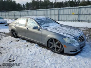 2011 Mercedes-Benz S-Class S 550 with VIN WDDNG8GB8BA411334, listed as a Copart auction lot 88130535 with 181,968 mi miles and Salvage Title. Bid and sale history available at carsss.com. Image 4.
