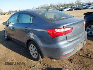 2016 Kia Rio LX with VIN KNADM4A3XG6584059, listed as a IAAI auction lot 41787321 with 58,003 mi miles. Bid and sale history available at carsss.com. Image 3.