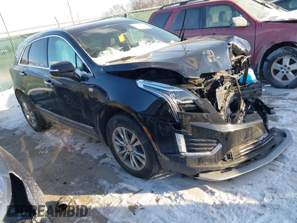2021 Cadillac XT5 AWD Premium Luxury with VIN 1GYKNDRS2MZ152878, listed as a IAAI auction lot 41347259 with 21,891 mi miles. Bid and sale history available at carsss.com. Image 1.