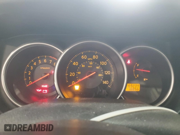 2009 Nissan Versa S with VIN 3N1BC13E59L499698, listed as a Copart auction lot 58242235 with 169,239 mi miles and Clean title. Bid and sale history available at DreamBid. Image 9.