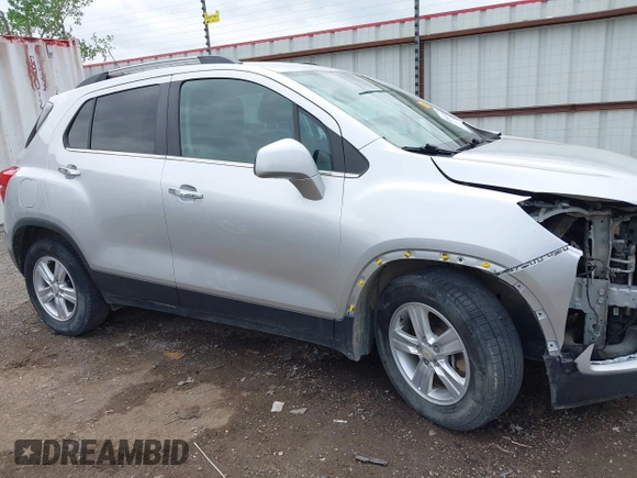 2017 Chevrolet Trax LT with VIN KL7CJLSB3HB085536, listed as a IAAI auction lot 42066819 with 141,106 mi miles and . Bid and sale history available at carsss.com. Image 14.