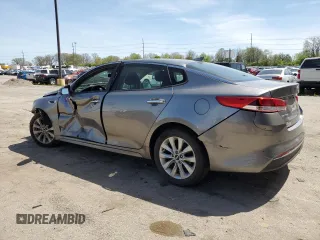 2018 Kia Optima LX with VIN 5XXGT4L31JG256909, listed as a Copart auction lot 54837355 with 87,900 mi miles and Clean title. Bid and sale history available at DreamBid. Image 2.