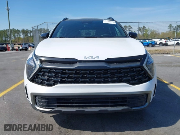 2023 Kia Sportage X-Line with VIN 5XYK6CAF6PG023749, listed as a IAAI auction lot 41791954 with 56,473 mi miles. Bid and sale history available at carsss.com. Image 13.