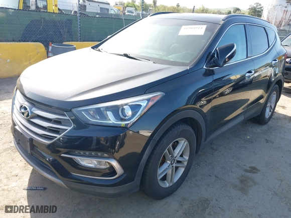 2018 Hyundai Santa Fe Sport 2.4L with VIN 5XYZU3LB7JG522503, listed as a IAAI auction lot 41988914 with 180,742 mi miles. Bid and sale history available at carsss.com. Image 17.