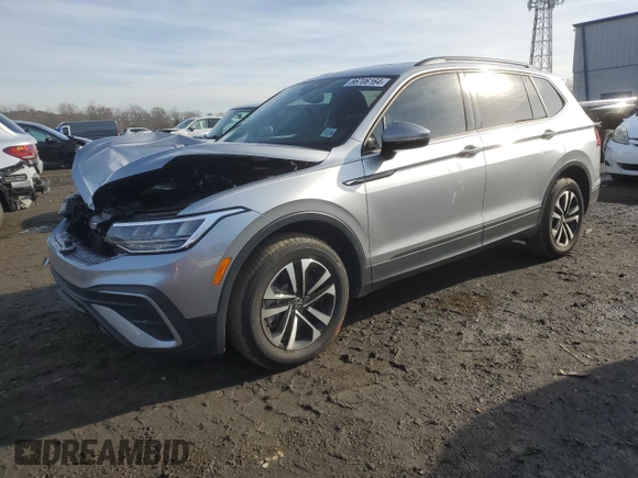 2023 Volkswagen Tiguan S с VIN 3VVFB7AX8PM107055, выставлен на аукционе Copart как лот 86706164 с пробегом 13 194 миль миль и Списание • Salvage title. История ставок и продаж доступна на DreamBid. Изображение 1.