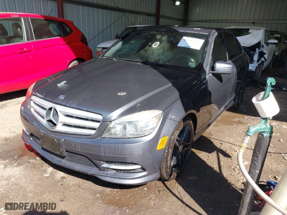 2011 Mercedes-Benz C-Class C 300 Sport with VIN WDDGF8BBXBR150132, listed as a IAAI auction lot 41889061 with 125,232 mi miles. Bid and sale history available at carsss.com. Image 17.