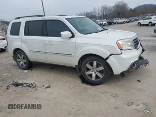 2013 Honda Pilot Touring with VIN 5FNYF3H98DB025516, listed as a IAAI auction lot 41767097 with 202,908 mi miles and . Bid and sale history available at carsss.com. Image 1.