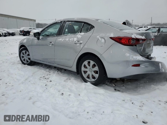 2015 Mazda 3 i SV with VIN JM1BM1T75F1247402, listed as a Copart auction lot 86841394 with 30,452 mi miles and Salvage Title. Bid and sale history available at DreamBid. Image 2.