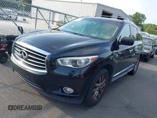 2014 Infiniti QX60 with VIN 5N1AL0MN9EC503383, listed as a IAAI auction lot 42430441 with 207,278 mi miles and . Bid and sale history available at DreamBid. Image 2.