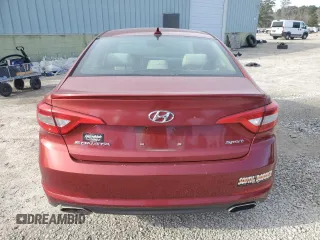 2016 Hyundai Sonata Sport with VIN 5NPE34AF3GH285166, listed as a Copart auction lot 47238685 with 177,539 mi miles and Salvage Title. Bid and sale history available at DreamBid. Image 6.
