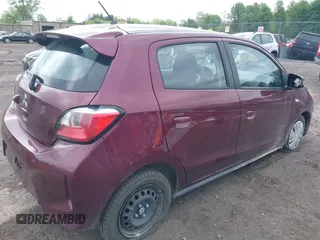 2024 Mitsubishi Mirage ES with VIN ML32AUHJ6RH002301, listed as a IAAI auction lot 42363493 with 13,949 mi miles and . Bid and sale history available at DreamBid. Image 4.