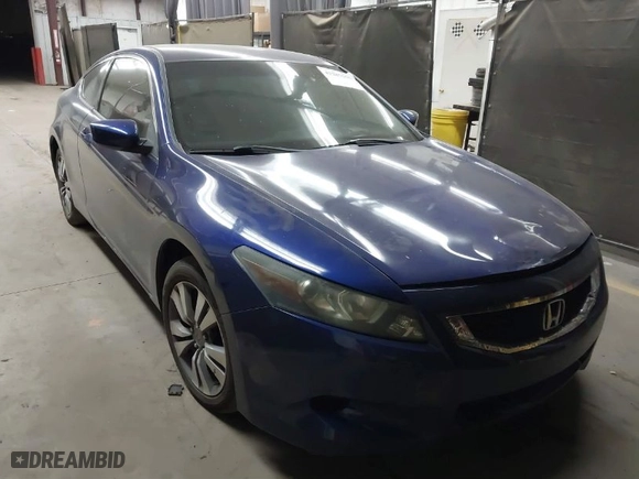 2008 Honda Accord Cpe LX-S with VIN 1HGCS12388A001652, listed as a IAAI auction lot 41287555 with 187,089 mi miles. Bid and sale history available at carsss.com. Image 1.