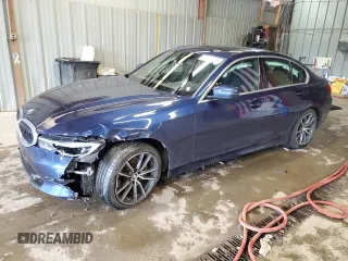 2020 BMW 3 Series 330i xDrive with VIN 3MW5R7J06L8B22923, listed as a Copart auction lot 59329765 with Not provided miles and Salvage title. Bid and sale history available at DreamBid. Image 1.