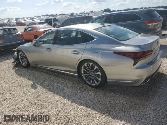 2021 Lexus LS 500 with VIN JTHD51FF7M5014893, listed as a Copart auction lot 75668634 with Not provided miles and Non repairable. Bid and sale history available at DreamBid. Image 2.