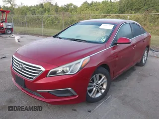 2016 Hyundai Sonata 2.4L with VIN 5NPE24AF6GH278733, listed as a IAAI auction lot 42034408 with 161,532 mi miles and . Bid and sale history available at carsss.com. Image 2.
