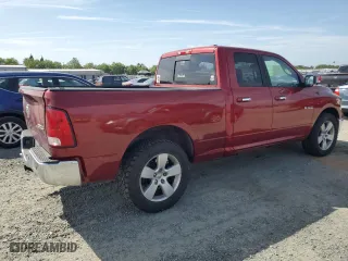 2010 Dodge Ram 1500 SLT with VIN 1D7RV1GT6AS158403, listed as a Copart auction lot 53174665 with 217,415 mi miles and Clean Title. Bid and sale history available at carsss.com. Image 3.