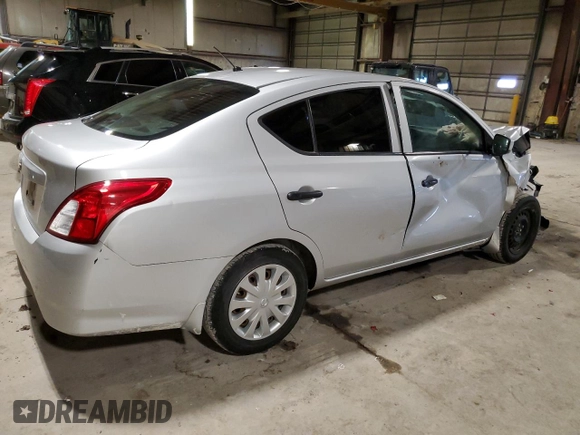 2016 Nissan Versa S with VIN 3N1CN7AP4GL884849, listed as a Copart auction lot 48068605 with 112,725 mi miles and Salvage Title. Bid and sale history available at carsss.com. Image 3.