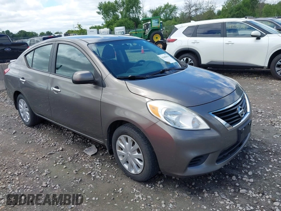 2013 Nissan Versa SV with VIN 3N1CN7AP9DL867511, listed as a IAAI auction lot 42680420 with 158,082 mi miles and . Bid and sale history available at DreamBid. Image 1.