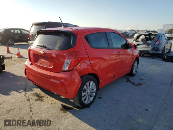 2016 Chevrolet Spark LT with VIN KL8CD6SA5GC589056, listed as a Copart auction lot 85998654 with 87,582 mi miles and Salvage Title. Bid and sale history available at DreamBid. Image 3.