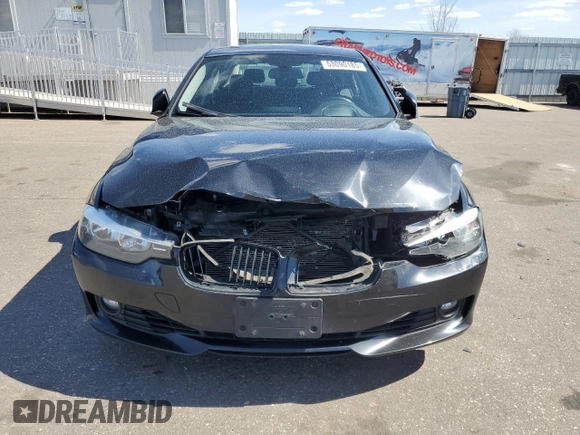 2014 BMW 3 Series 328i xDrive with VIN WBA3B3C58EJ977546, listed as a Copart auction lot 53090185 with 134,823 mi miles and Salvage Title. Bid and sale history available at DreamBid. Image 5.
