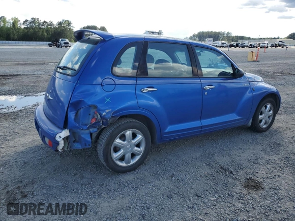 2005 Chrysler PT Cruiser with VIN 3C4FY48B45T504500, listed as a Copart auction lot 52889285 with 138,240 mi miles and Salvage Title. Bid and sale history available at DreamBid. Image 3.