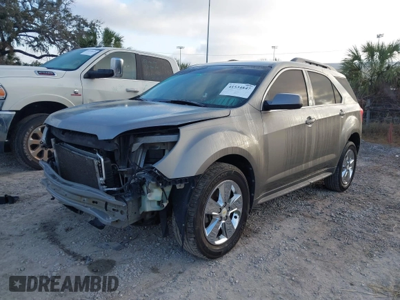 2012 Chevrolet Equinox LT w/1LT with VIN 2GNFLDE52C6289303, listed as a IAAI auction lot 41534847 with 143,763 mi miles. Bid and sale history available at carsss.com. Image 2.