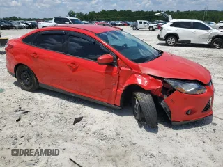 2012 Ford Focus SE with VIN 1FAHP3F23CL340891, listed as a Copart auction lot 61818875 with 181,246 mi miles and Salvage title. Bid and sale history available at DreamBid. Image 4.