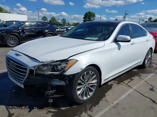 2015 Hyundai Genesis 3.8L z VIN KMHGN4JE6FU055129, wystawiony jako IAAI lot #42209184 z przebiegiem 164 908 mil mil oraz . Historia ofert i sprzedaży dostępna na DreamBid. Obrazek 2.
