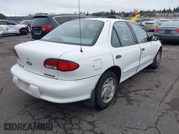 1998 Chevrolet Cavalier LS with VIN 1G1JF5240W7325787, listed as a IAAI auction lot 41609199 with 157,336 mi miles. Bid and sale history available at carsss.com. Image 4.