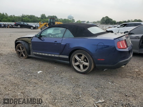 2010 Ford Mustang GT with VIN 1ZVBP8FH7A5119858, listed as a Copart auction lot 60839275 with 118,520 mi miles and Salvage title. Bid and sale history available at DreamBid. Image 2.