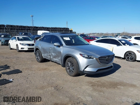 2022 Mazda CX-9 Touring with VIN JM3TCBCY9N0606669, listed as a IAAI auction lot 41894853 with 31,823 mi miles. Bid and sale history available at carsss.com. Image 1.