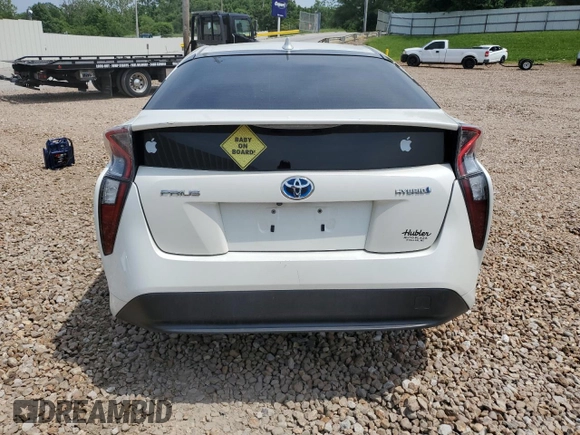2017 Toyota Prius Two with VIN JTDKBRFU7H3055041, listed as a Copart auction lot 60864105 with 113,762 mi miles and Salvage title. Bid and sale history available at DreamBid. Image 6.