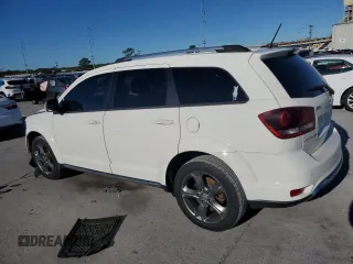 2015 Dodge Journey Crossroad with VIN 3C4PDCGG7FT614627, listed as a Copart auction lot 81808504 with 120,386 mi miles and Salvage Title. Bid and sale history available at DreamBid. Image 2.