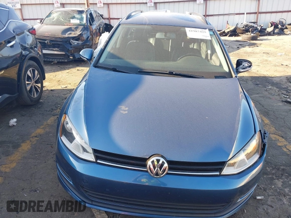 2015 Volkswagen Golf SportWagen TDI SE with VIN 3VWCA7AUXFM517359, listed as a IAAI auction lot 41987425 with 146,708 mi miles. Bid and sale history available at carsss.com. Image 11.
