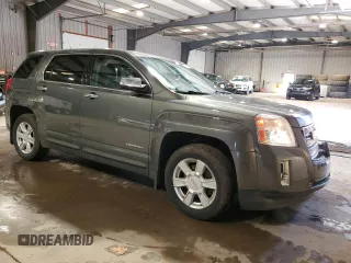 2013 GMC Terrain SLE with VIN 2GKFLREK9D6425802, listed as a Copart auction lot 47380455 with 90,497 mi miles and Salvage Title. Bid and sale history available at carsss.com. Image 4.