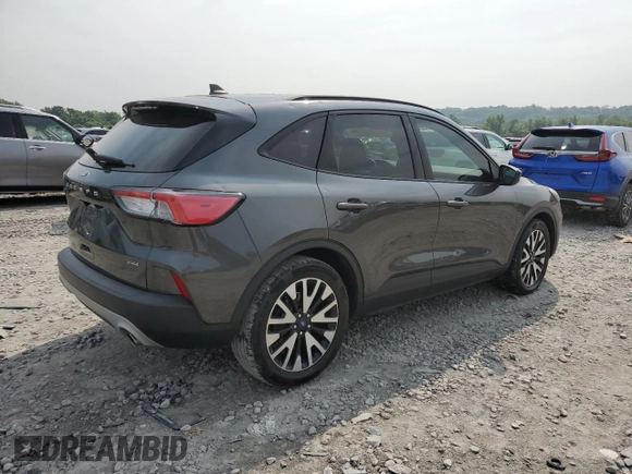 2020 Ford Escape SE Sport Hybrid with VIN 1FMCU0BZ1LUC26389, listed as a Copart auction lot 64202664 with 82,244 mi miles and Salvage Title. Bid and sale history available at DreamBid. Image 3.