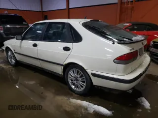 2002 Saab 9-3 with VIN YS3DD58H622022226, listed as a Copart auction lot 44865564 with 184,296 mi miles and Salvage Title. Bid and sale history available at carsss.com. Image 2.