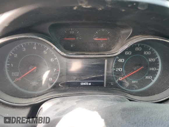 2018 Chevrolet Cruze LS with VIN 1G1BC5SM1J7195640, listed as a Copart auction lot 54330675 with 121,472 mi miles and Clean Title. Bid and sale history available at DreamBid. Image 9.