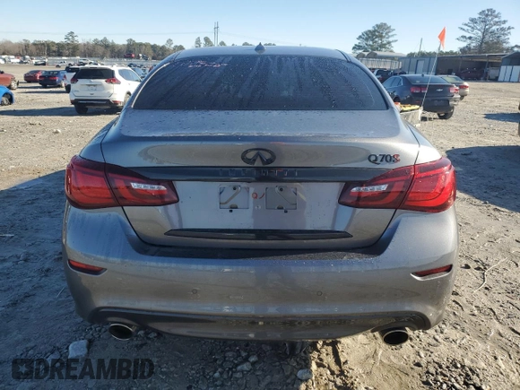 2016 Infiniti Q70 z VIN JN1BY1AP2GM220264, wystawiony jako Copart lot #89244155 z przebiegiem 35 423 mil mil oraz Szkoda całkowita • Salvage title. Historia ofert i sprzedaży dostępna na DreamBid. Obrazek 6.