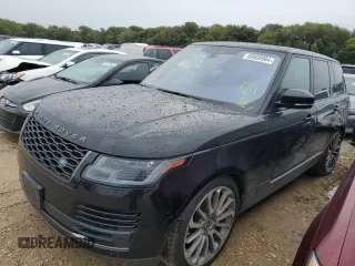 2019 Land Rover Range Rover with VIN SALGR2RV4KA524949, listed as a Copart auction lot 69500984 with 55,099 mi miles and Salvage Title. Bid and sale history available at carsss.com. Image 1.