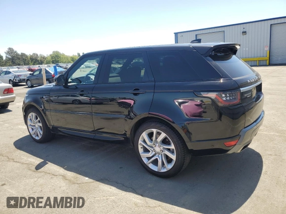 2019 Land Rover Range Rover Sport HSE with VIN SALWR2RV9KA840875, listed as a Copart auction lot 58078275 with 59,988 mi miles and Salvage title. Bid and sale history available at DreamBid. Image 2.