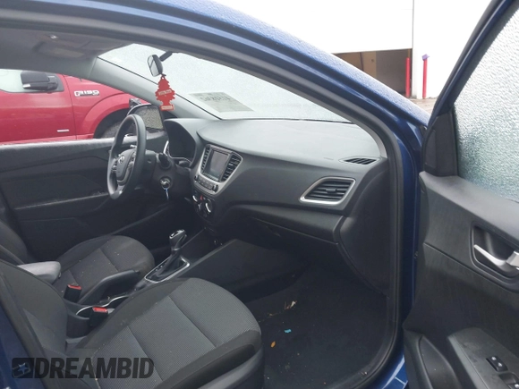 2020 Hyundai Accent SE with VIN 3KPC24A67LE125672, listed as a IAAI auction lot 41518362 with 85,797 mi miles. Bid and sale history available at carsss.com. Image 5.