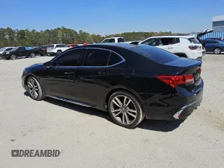 2020 Acura TLX w/Technology Pkg with VIN 19UUB2F4XLA005126, listed as a Copart auction lot 48730125 with 110,556 mi miles and Clean Title. Bid and sale history available at carsss.com. Image 2.