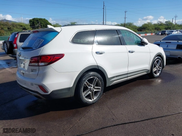 2017 Hyundai Santa Fe Limited Ultimate with VIN KM8SRDHF1HU219841, listed as a IAAI auction lot 41484157 with 341,121 mi miles. Bid and sale history available at carsss.com. Image 4.