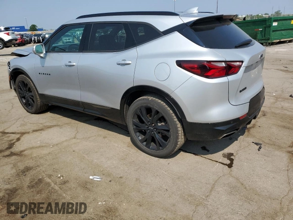 2020 Chevrolet Blazer RS с VIN 3GNKBERS8LS706187, выставлен на аукционе Copart как лот 60451485 с пробегом 61 064 миль миль и Чистый • Clean title. История ставок и продаж доступна на DreamBid. Изображение 2.
