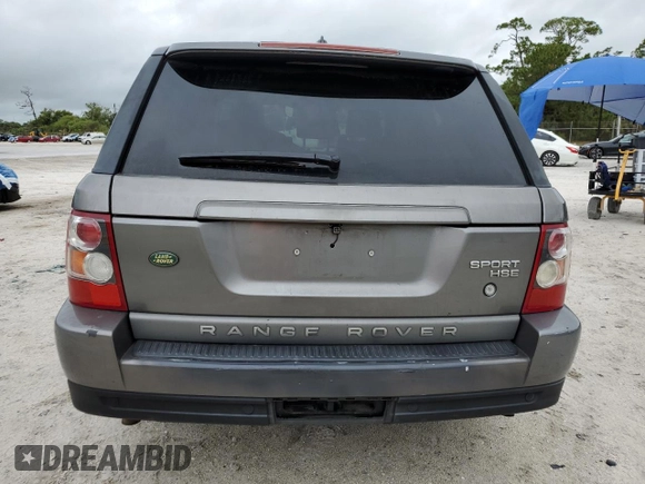2008 Land Rover Range Rover Sport HSE с VIN SALSK25458A125939, выставлен на аукционе Copart как лот 59416805 с пробегом Не указан миль и Списание • Salvage title. История ставок и продаж доступна на DreamBid. Изображение 6.